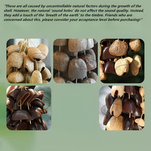 Load image into Gallery viewer, Handmade nutshell wind chime, nutshells rustling in the wind, bringing a touch of mountain forest atmosphere to your home.