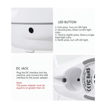 Load image into Gallery viewer, Essential Oil Aroma Diffuser USB - 180ml Whale Ultrasonic Childrens Night Light