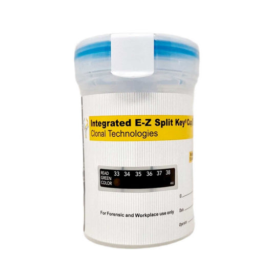 Drug Testing Kit Urine Cup 6 Panel Screen Split Key Test Coc Amp Met THC Mop Bzo