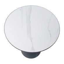 Load image into Gallery viewer, Midnight Elegance Drum Side Table