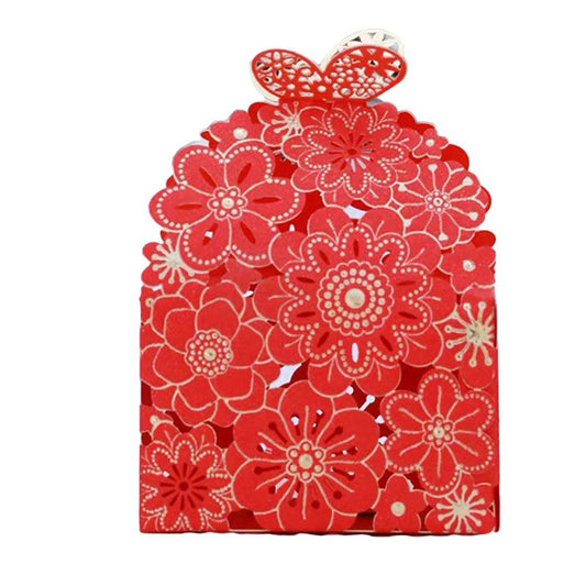 12X Laser Cut Favor Boxes Bigger 6Cm Base Wedding Favour Gift Box Party Au Stock-copy