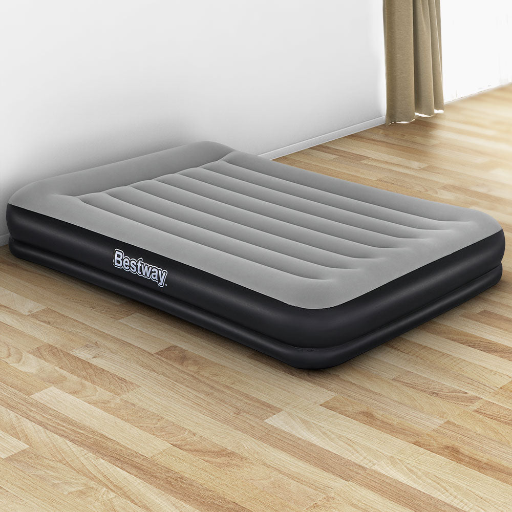 Bestway Air Bed Beds Mattress Premium Inflatable Built-in Pump Queen Size-copy