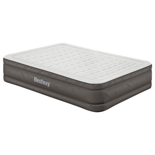 Bestway Air Mattress Queen Inflatable Bed 46cm Airbed Grey-copy