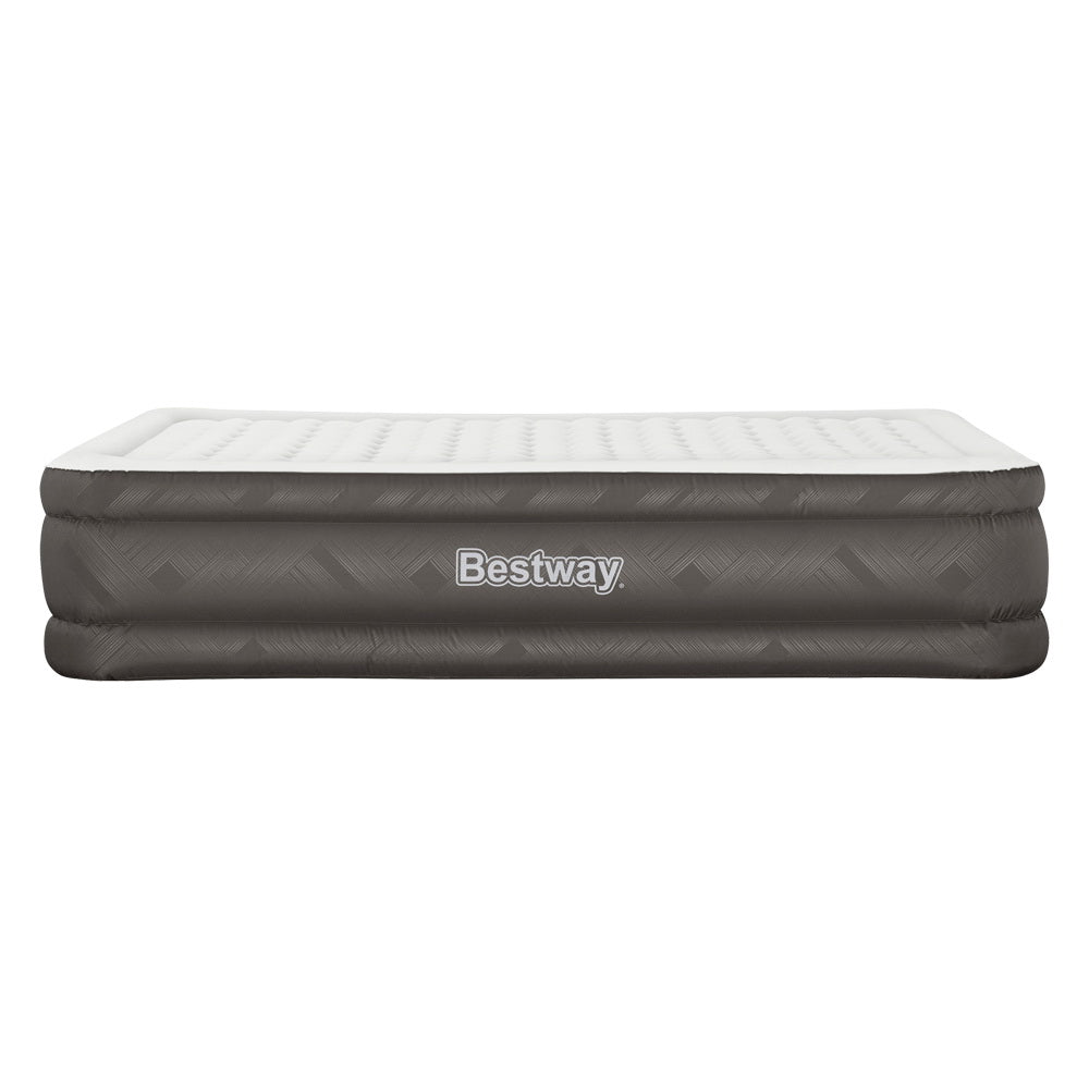 Bestway Air Mattress Queen Inflatable Bed 46cm Airbed Grey-copy