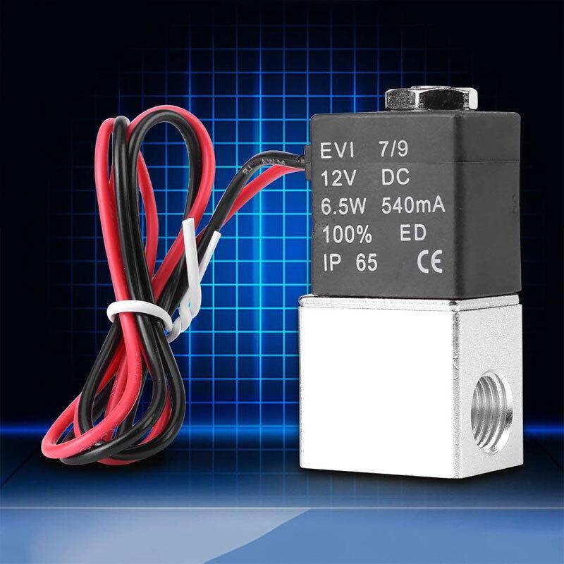 Dc12V Normally Closed Fast Response Electric Air Oil Water Solenoid Valve Au-copy