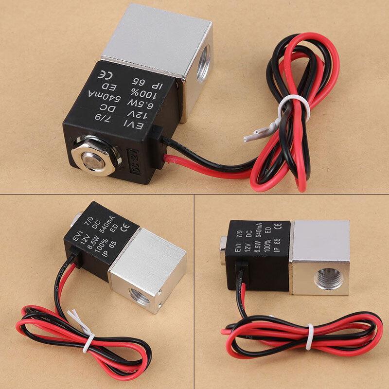 Dc12V Normally Closed Fast Response Electric Air Oil Water Solenoid Valve Au-copy