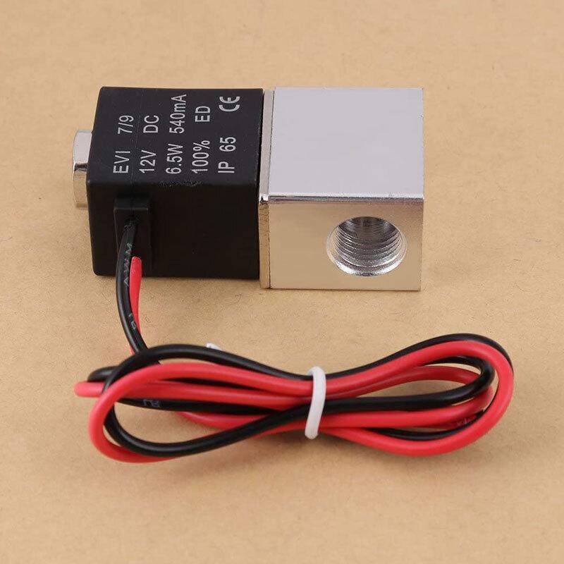 Dc12V Normally Closed Fast Response Electric Air Oil Water Solenoid Valve Au-copy