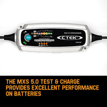Load image into Gallery viewer, CTEK MXS 5.0 Test and Charge Battery Charger 12V 5Amp Deep Cycle AGM-copy