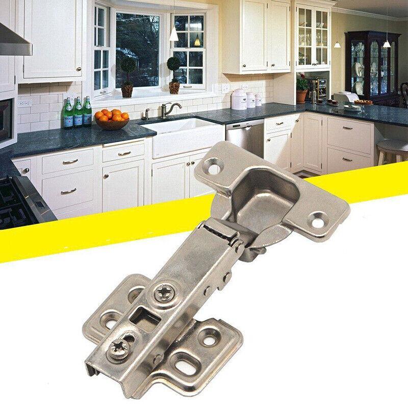 10X Soft Close Door Hinges for Kitchen Cabinets  Wardrobes-copy