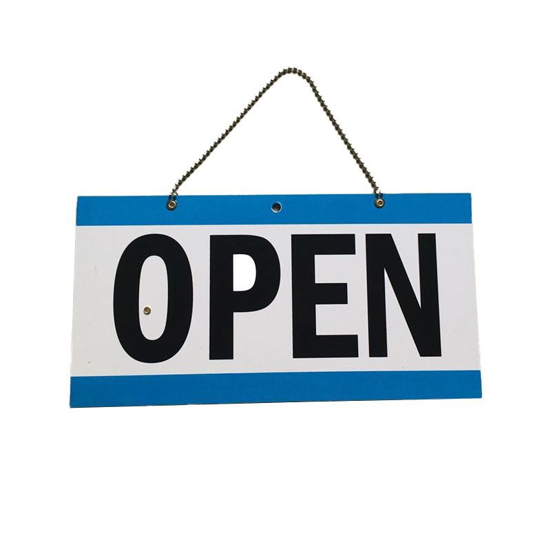 Open - Closed Will Return Sign Business Shop Door Restaurant Hand Crafted Clock-copy