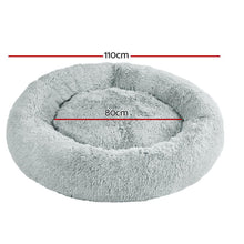Load image into Gallery viewer, i.Pet Pet Bed Dog Cat 110cm Calming Extra Large Soft Plush Light Grey-copy