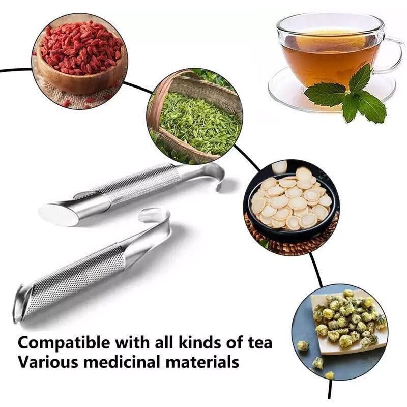Stainless Steel Tea Infuser Leaf Strainer Herbal Mesh Loose Filter Diffuser Mug-copy