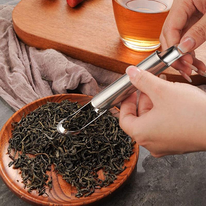 Stainless Steel Tea Infuser Leaf Strainer Herbal Mesh Loose Filter Diffuser Mug-copy