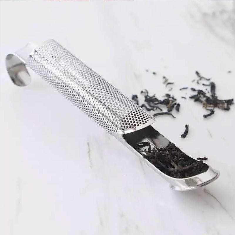 Stainless Steel Tea Infuser Leaf Strainer Herbal Mesh Loose Filter Diffuser Mug-copy