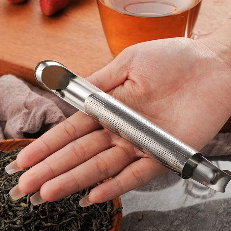 Stainless Steel Tea Infuser Leaf Strainer Herbal Mesh Loose Filter Diffuser Mug-copy