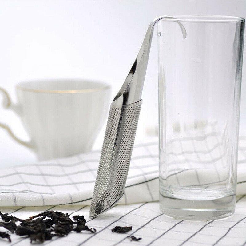 Stainless Steel Tea Infuser Leaf Strainer Herbal Mesh Loose Filter Diffuser Mug-copy
