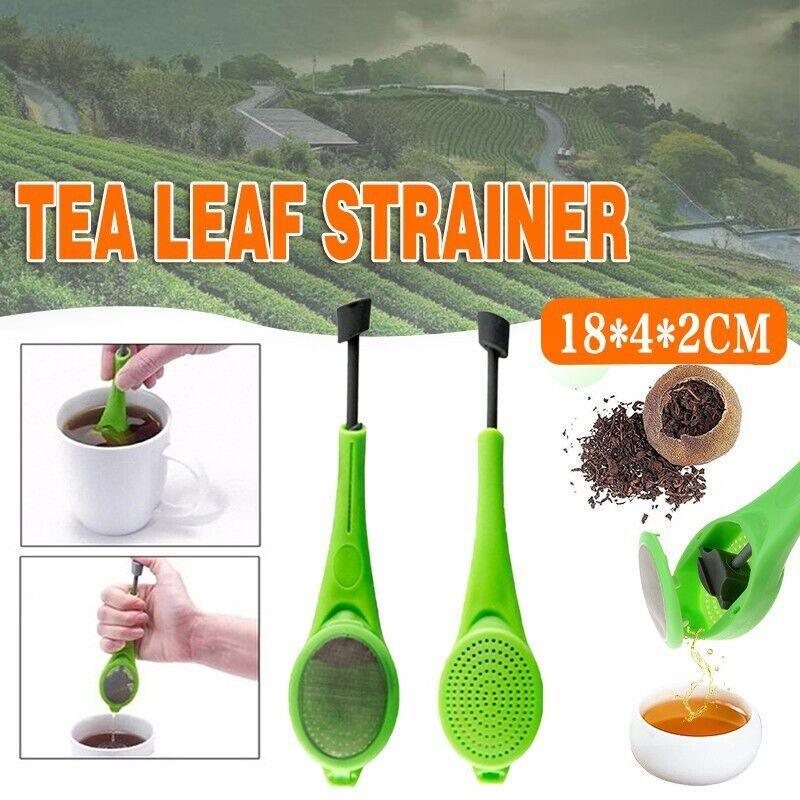 Tea Infuser Loose Tea Leaf Strainer Silicone Filter Diffuser Herbal Spice Reuse-copy