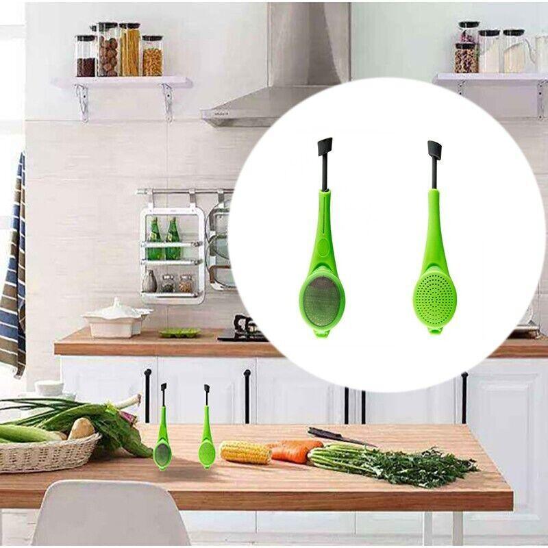 Tea Infuser Loose Tea Leaf Strainer Silicone Filter Diffuser Herbal Spice Reuse-copy