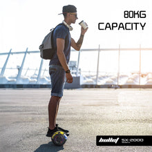 Load image into Gallery viewer, BULLET SX-2000 Hoverboard Scooter, 500W Brushless, Superior Self Balancing System, UL Certified, LED Lights, Hip Hop Design