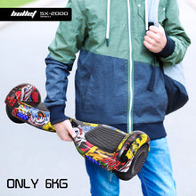 Load image into Gallery viewer, BULLET SX-2000 Hoverboard Scooter, 500W Brushless, Superior Self Balancing System, UL Certified, LED Lights, Hip Hop Design
