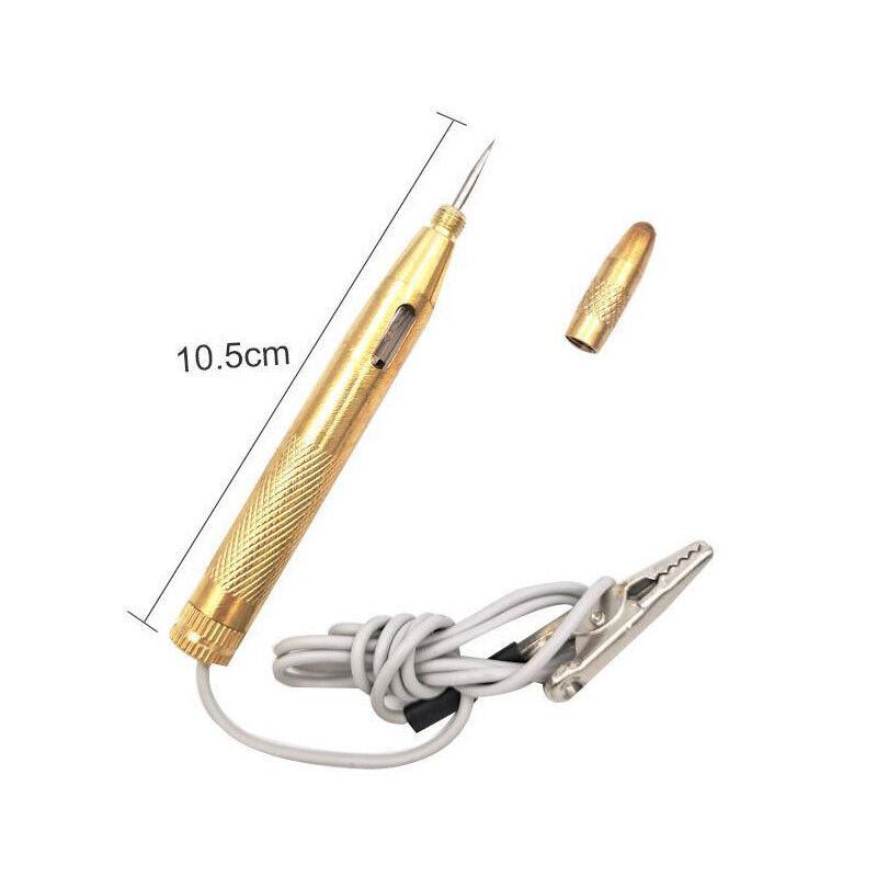 Auto Circuit Tester 6V 12V 24V Voltage Gauge Car Test Voltmeter Light Bulb New.-copy