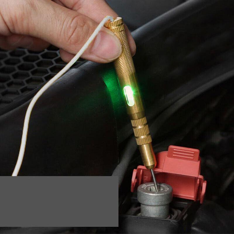 Auto Circuit Tester 6V 12V 24V Voltage Gauge Car Test Voltmeter Light Bulb New.-copy