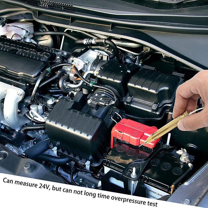 Auto Circuit Tester 6V 12V 24V Voltage Gauge Car Test Voltmeter Light Bulb New.-copy