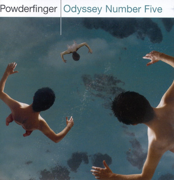 Crosley Record Storage Crate &  Powderfinger Odyssey Number Five - Vinyl Album Bundle
