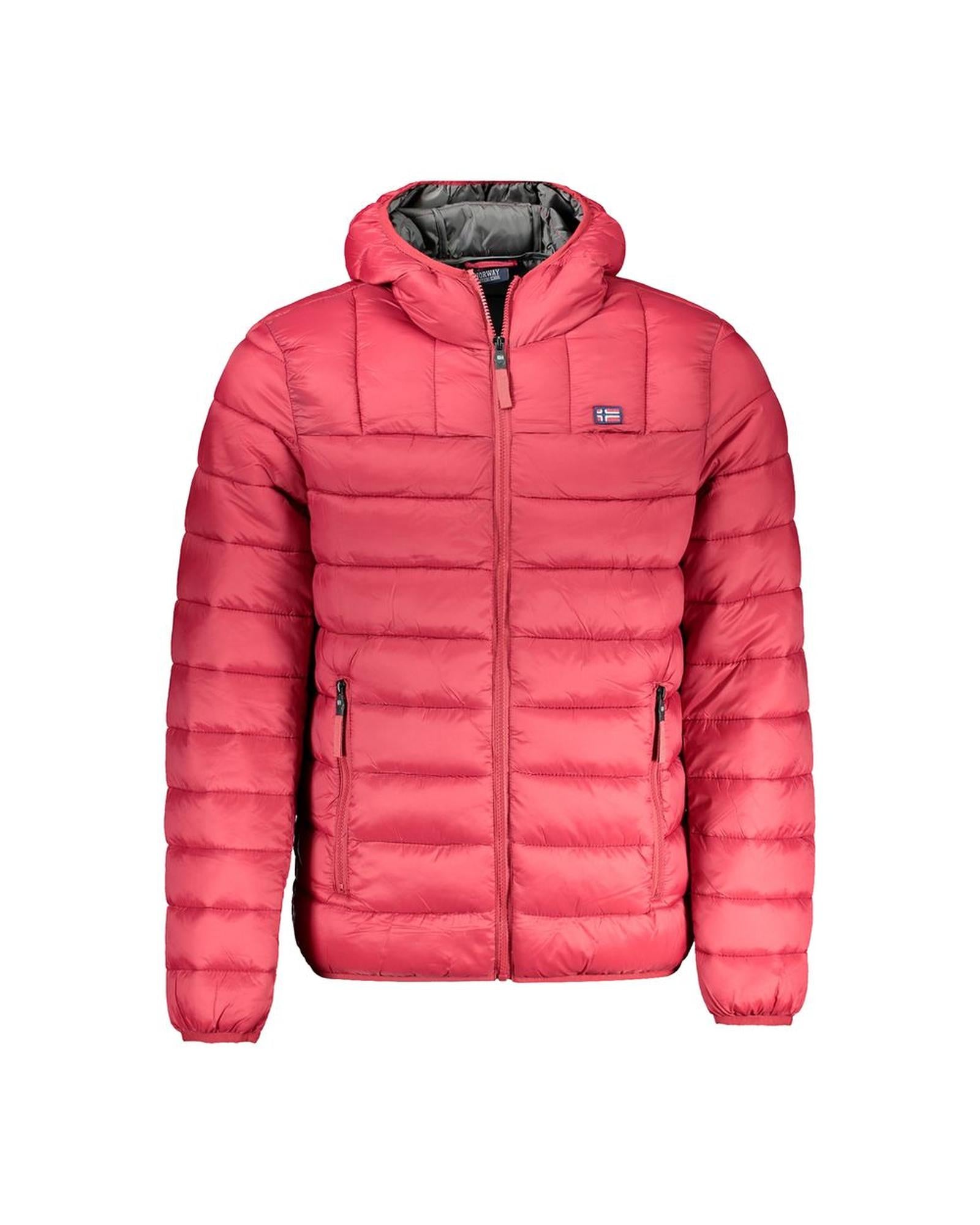 Norway 1963 Men's Red Polyamide Jacket - L