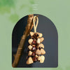 Handmade nutshell wind chime, nutshells rustling in the wind, bringing a touch of mountain forest atmosphere to your home.