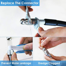 Load image into Gallery viewer, Sewer Jetter Kit for Pressure Washer 49FT Cleaner Hose 5800PSI NPT 1/4 Hose"
