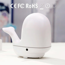 Load image into Gallery viewer, Essential Oil Aroma Diffuser USB - 180ml Whale Ultrasonic Childrens Night Light
