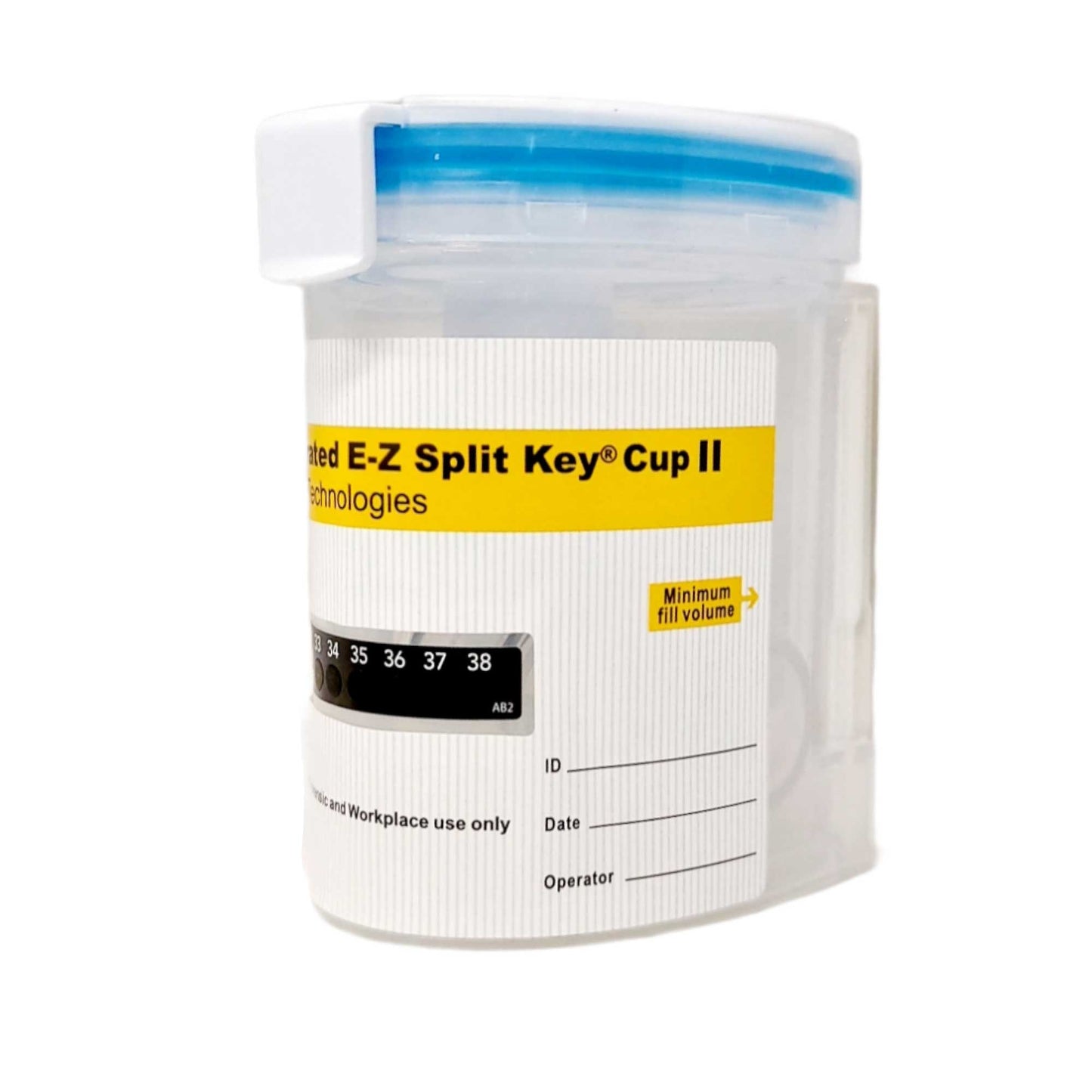 Drug Testing Kit Urine Cup 6 Panel Screen Split Key Test Coc Amp Met THC Mop Bzo