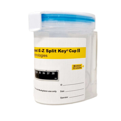 Drug Testing Kit Urine Cup 6 Panel Screen Split Key Test Coc Amp Met THC Mop Bzo