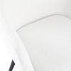 Teddy Fabric Bliss Armrest Dining Chair Ensemble