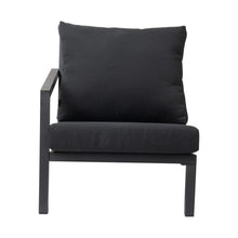 Load image into Gallery viewer, Aidan Garden Furniture Set in Slate Grey — 5 pieces
