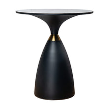 Load image into Gallery viewer, Midnight Elegance Drum Side Table
