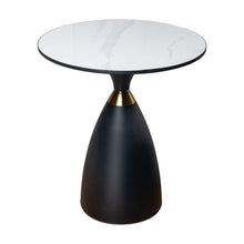 Load image into Gallery viewer, Midnight Elegance Drum Side Table
