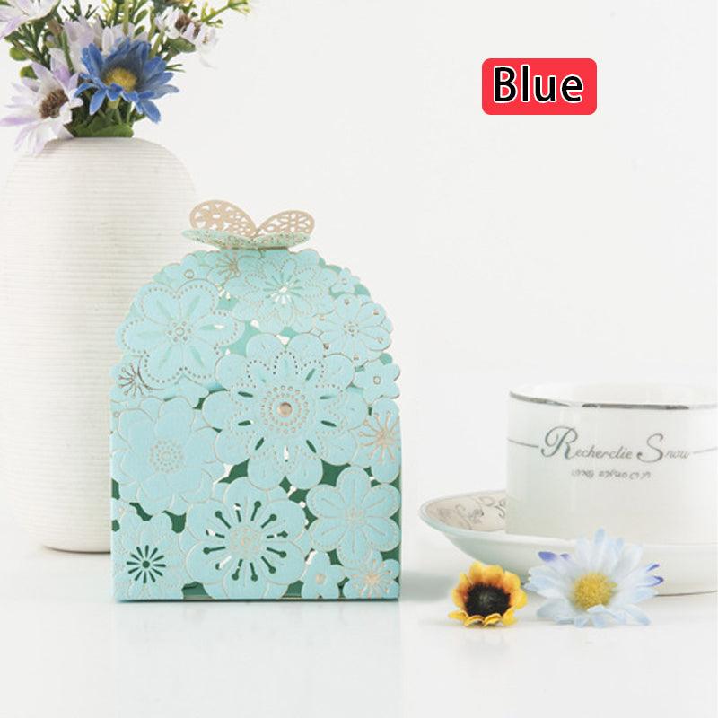 12X Laser Cut Favor Boxes Bigger 6Cm Base Wedding Favour Gift Box Party Au Stock-copy
