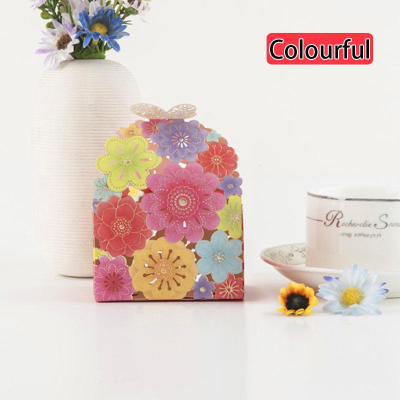 12X Laser Cut Favor Boxes Bigger 6Cm Base Wedding Favour Gift Box Party Au Stock-copy