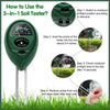 3 In 1 Soil Ph Tester Water Moisture Test Meter Kit For Garden Plant Testing Au-copy