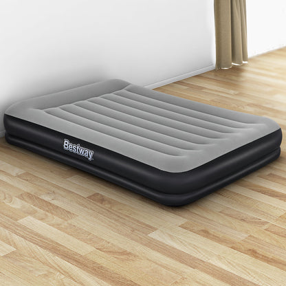 Bestway Air Bed Beds Mattress Premium Inflatable Built-in Pump Queen Size-copy