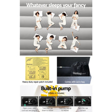 Load image into Gallery viewer, Bestway Air Mattress Queen Inflatable Bed 46cm Airbed Blue-copy
