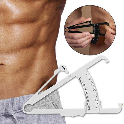 Body Fat Measurement Testing Caliper Skinfold Skin Fold Gym Weight Loss Test Au-copy
