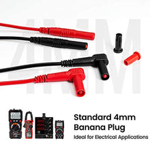Load image into Gallery viewer, KAIWEETS 23PCS Multimeter Test Leads Kit with Replaceable Precision Probes Set and Alligator Clips, Test Probes, Test Hook, Flexible Wires Professional Kit General Use for Digital Electrical Testing-copy
