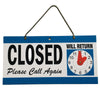 Open - Closed Will Return Sign Business Shop Door Restaurant Hand Crafted Clock-copy