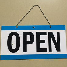 Load image into Gallery viewer, Open - Closed Will Return Sign Business Shop Door Restaurant Hand Crafted Clock-copy
