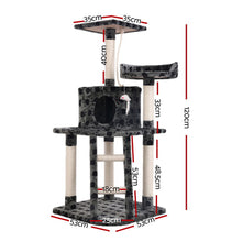 Load image into Gallery viewer, i.Pet Cat Tree 120cm Tower Scratching Post Scratcher Trees Bed Wood Condo Toys Bed-copy
