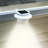 Solar Multipurpose Light (3-Piece, White) w/ Screw & Mount, Energy-Saving