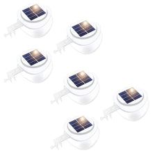 Load image into Gallery viewer, Solar Multipurpose Light (6-Piece, White) w/ Screw &amp; Mount, Energy-Saving

